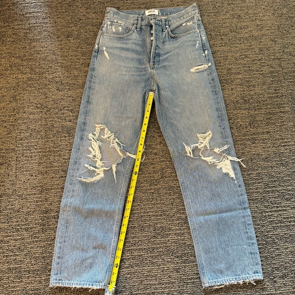 AGOLDE 90s Mid Rise Straight Fit Jeans - Picture 5 of 13